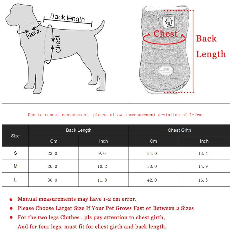 Hooded Pet Dog Jacket Coat For Small Medium Dogs Cats Autumn Winter Warm Puppy Clothing Windproof Cat Clothing Chihuahua Costume