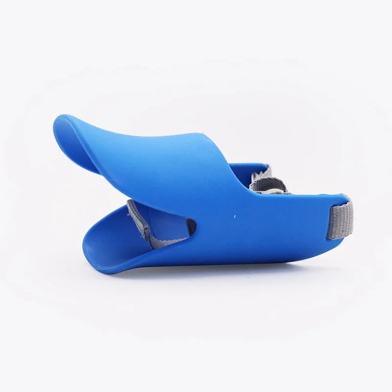 Adjustable Silicone Dog Duck Muzzle Anti-Bite Stop Barking Pet Accessory Safe for Small to Large Dogs Mouthpiece Cover