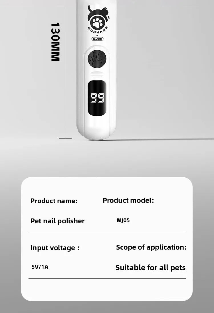 Big Guest Pet Nail Grinder Electric Manicure Clipper Nail Clipper Cat and Dog Grooming Cleaning Nail Clippers Pet Nail Clippers