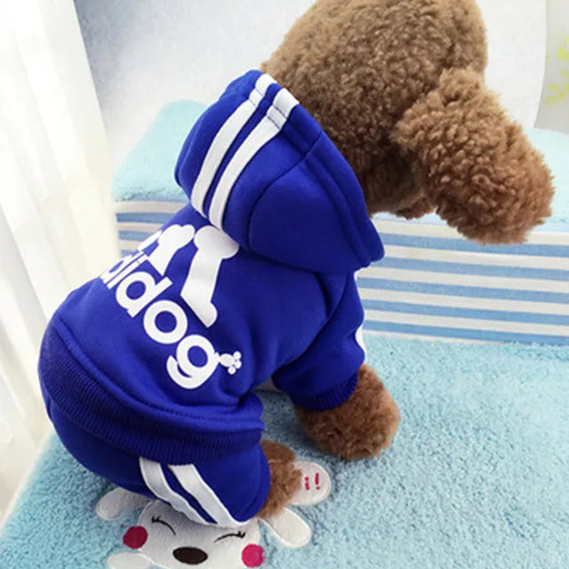 Pet Clothes French Bulldog Dog Costume Pet Jumpsuit Pug Pets Dogs Clothing for Small Medium Dogs Puppy Outfit Hooded sweatshirt PawPrint Treasures