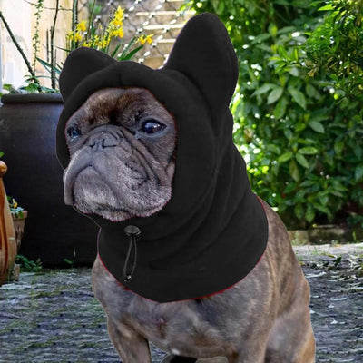 Warm Dog Hat Pet Hood with Ear Muff Warm hat soft walking ears headband Dog Warm Hat for Cold Weather Camping Outdoors