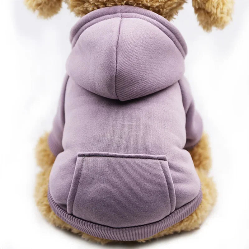 Pet Dog Clothes For Small Dogs Clothing Warm Clothing for Dogs Coat Puppy Outfit Pet Clothes for Large Dog Hoodies Chihuahua PawPrint Treasures