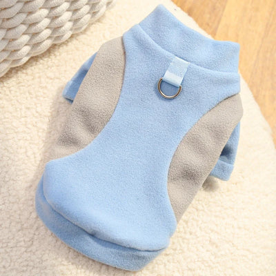 Winter Warm Dog Clothes for Small Dogs Fashion Dog Hoodies Cute Solid Puppy Sweatshirt Soft Cat Pullovers Chihuahua Pet Hoodies