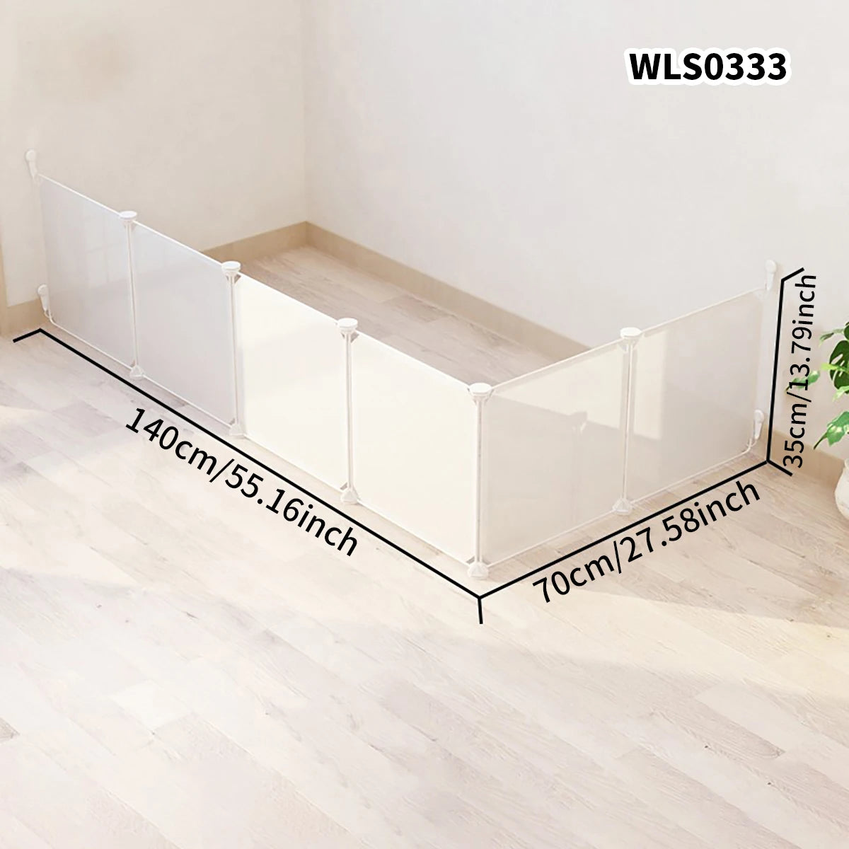 DIY Pet Cage for Home Use, Easy to Install and Disassemble, Dog Fence, Guinea Pig Isolation Net, Dog Cage, Cat Cage, Rabbit Enclosure, Freely Assembled, Turtle Activity Area Barrier Net, No Drilling Required PawPrint Treasures