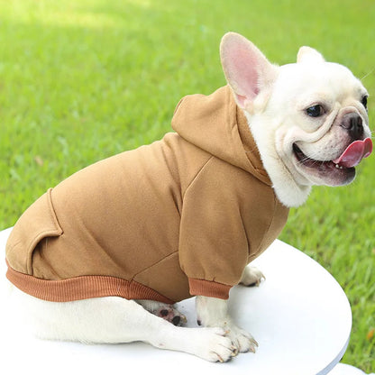 Pet Dog Clothes For Small Dogs Clothing Warm Clothing for Chihuahua Coat Puppy Outfit Pet Clothes for French Bulldog Hoodies PawPrint Treasures