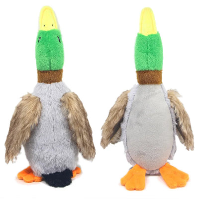 Dog Chew Toy Plush Simulated Duck Bite-resistant Teeth Cleaning Plush Puppy Chew Toy Training Interactive Dog Toy Supplies