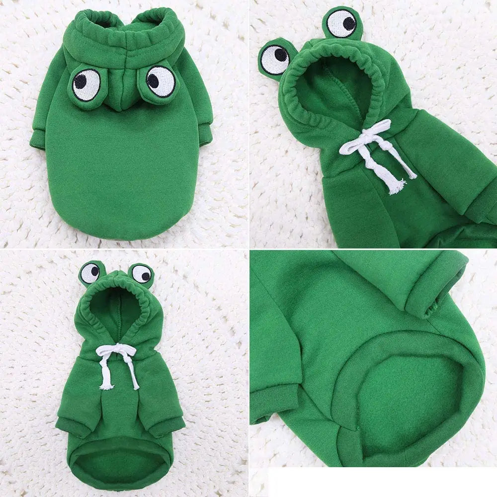 MT pet Pet Clothes Dogs Hooded Sweatshirt Fruit Warm Coat Cat Sweater Cold Weather Costume for Puppy Small Medium Large Dog Cat