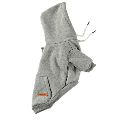 Dog Clothes Pet Dog Hoodie Small And Medium Dog Vest Outdoor Sweatshirt Bulldog Husky Warm Fleece Pet Clothing Puppy Cat Costume PawPrint Treasures