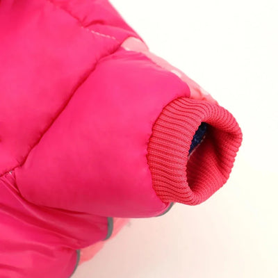 Warm Fleece Pet Dog Jumpsuit For Small Medium Dogs Winter Windproof Puppy Jacket Coat with D-ring French Bulldog Pug Clothing