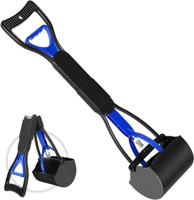 Pet Poop Picker Long Handle Foldable Dog Poop Scoop Outdoor Cleaning Tool Dog Waste Cleaning Supplies
