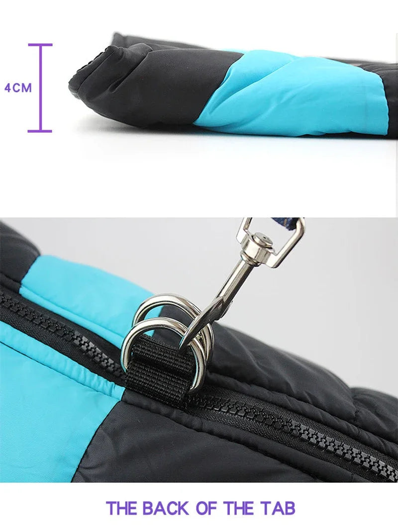 New Waterproof Big Dog Vest Jacket Winter Warm Pet Dog Clothes For Small Large Dogs Puppy Pug Coat Dogs Pets Clothing 4XL 5XL
