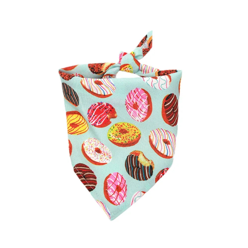 Summer Thin Big Dog Bandanas for Medium Large Dogs Pets Stuff Golden Retriever Pitbull Bibs Scarf mascotas Gromming Accessories