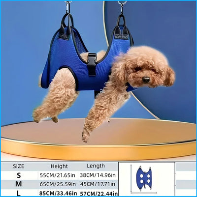Pet Grooming Hammock Cat Dog Nail Clipper Fixer Teddy Hook Type Feeding Anti-scratch Artifact Restraint Bag Pet Accessories