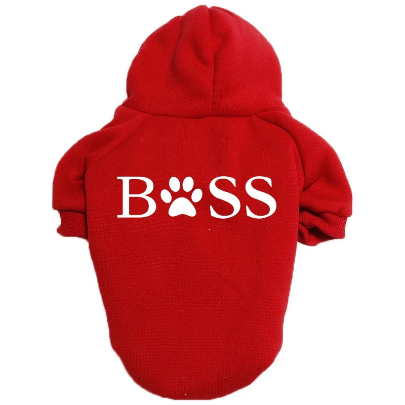 Pet Dog Clothes For Small Dogs Cat Clothing Warm Clothing For Dogs Coat Puppy Outfit Pet Clothes For Large Dog Hoodies Chihuahua PawPrint Treasures