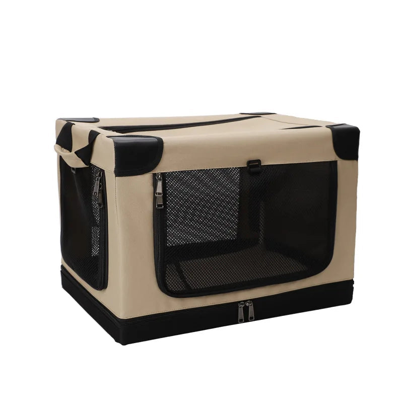 Car Dog Cage Trunk Dog Cage Large, Medium and Small Pet Safety Seat Cat Cage Foldable Car Ride Artifact PawPrint Treasures