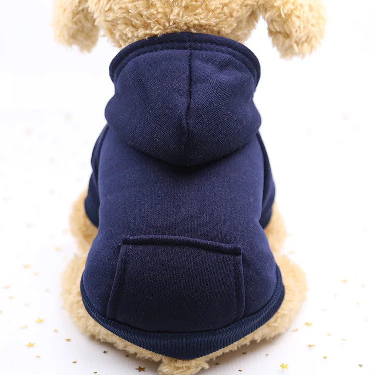 Pet Dog Clothes For Small Dogs Clothing Warm Clothing for Chihuahua Coat Puppy Outfit Pet Clothes for French Bulldog Hoodies PawPrint Treasures