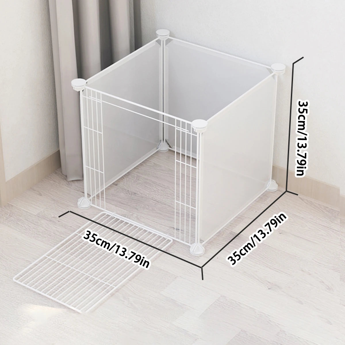 Multifunctional DIY Pet Fence Dog Fence Transparent Dog Fence Dog Cage Cat Fence Rabbit Isolation Fence