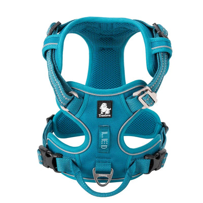 TRUE LOVE TLH5654 No Pull Dog Harness Nylon Reflective Adjustable Step-in Comfortable Pet Harness