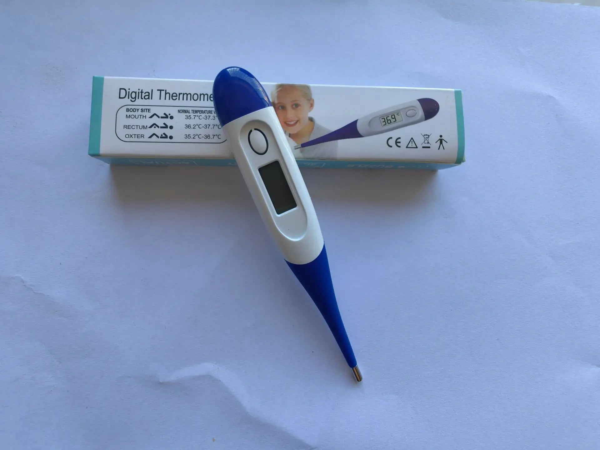 1PC Professional LED Pet Dog Cat Electronic Thermometer Safe Wet Dry Thermometer Veterinary Thermometer Pet Medical Equipment