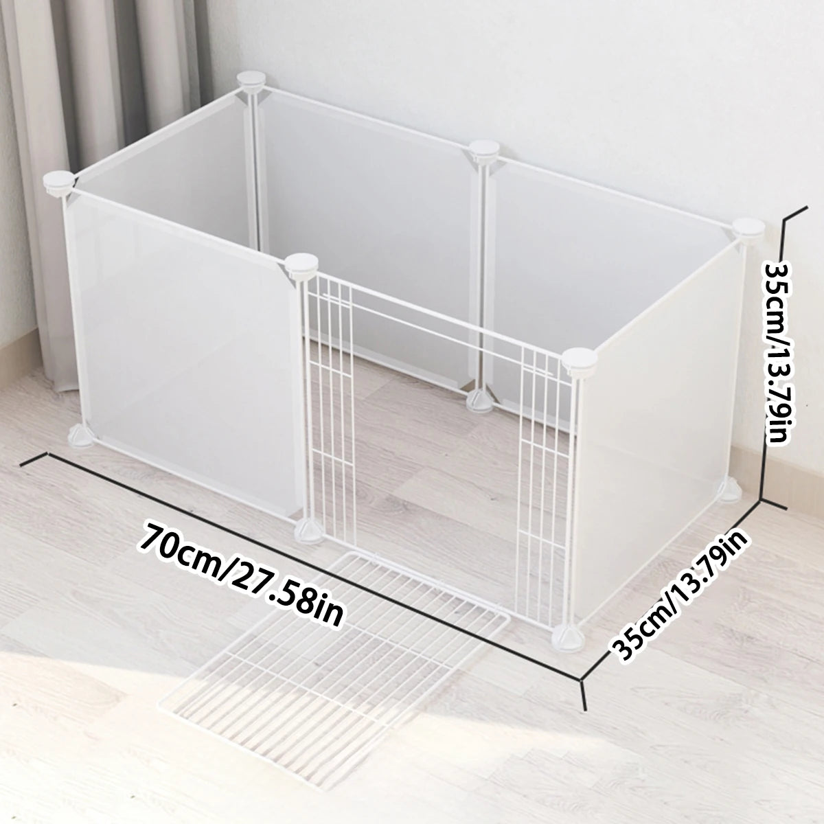 Multifunctional DIY Pet Fence Dog Fence Transparent Dog Fence Dog Cage Cat Fence Rabbit Isolation Fence