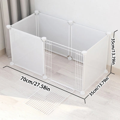 Multifunctional DIY Pet Fence Dog Fence Transparent Dog Fence Dog Cage Cat Fence Rabbit Isolation Fence