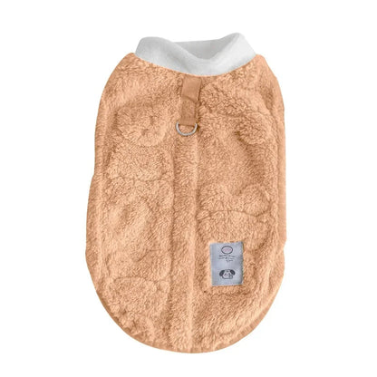 Pet Autumn and Winter Fleece Clothes Dog Cat Warm Coat Small Dogs Clothing Chihuahua Costumes PawPrint Treasures