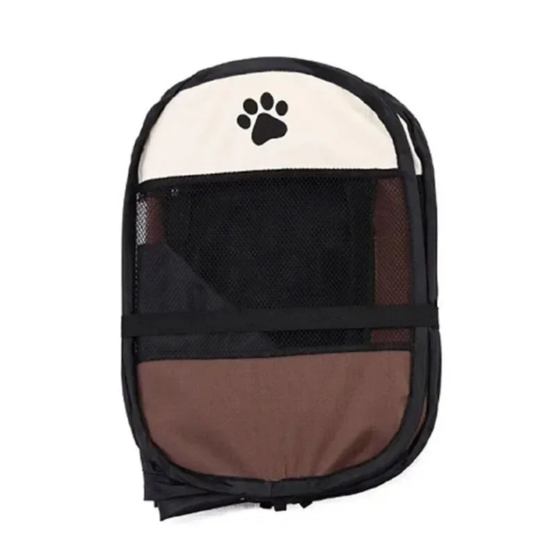 Portable Foldable Pet Tent Kennel Octagonal Fence Puppy Shelter Easy To Use Outdoor Easy Operation Large Dog Cages Cat Fences PawPrint Treasures