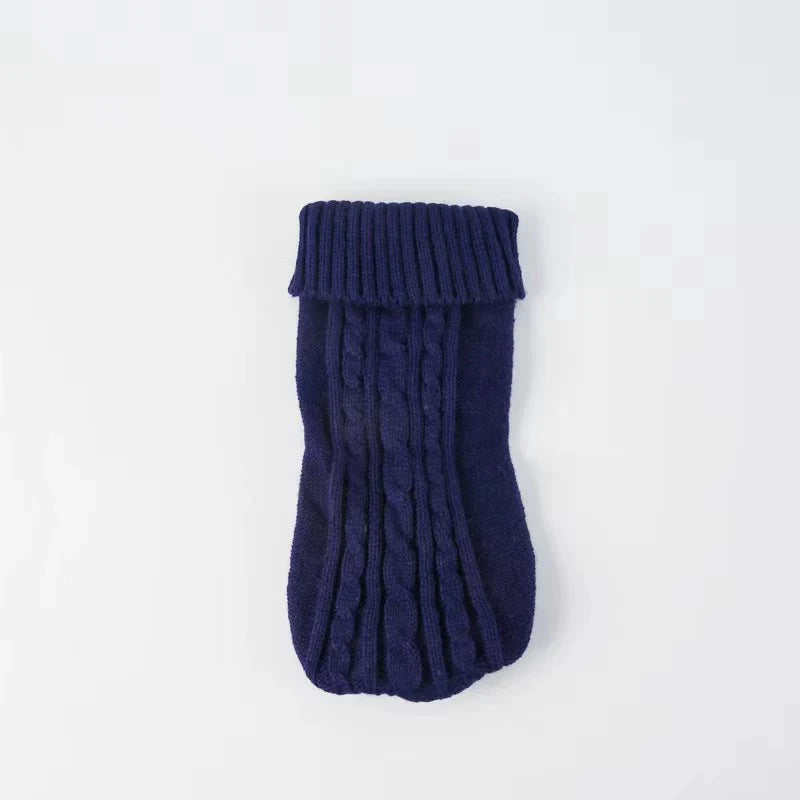 Elegant WarmTurtleneck Sweater for Miniaturedachshund Soft Knitted Sweater for Wiener Dogs Solid Color Sweatshirt for Badger Dog