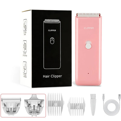 Small Dog Hair Clipper USB Rechargeable Pets Trimmer Cat Shaver Cutting Machine Puppy Carving Grooming Haircut Kit Low Noice