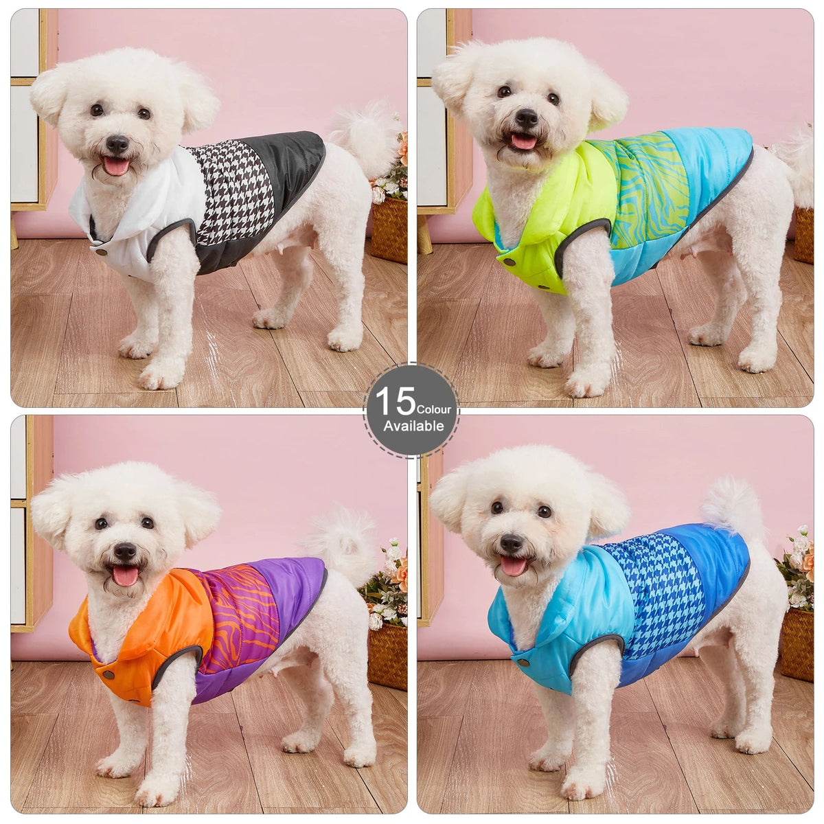 Winter Pet Coat Clothes for Dogs Winter Clothing Warm Dog Clothes for Small Dogs Christmas Big Dog Coat Winter Clothes Chihuahua PawPrint Treasures