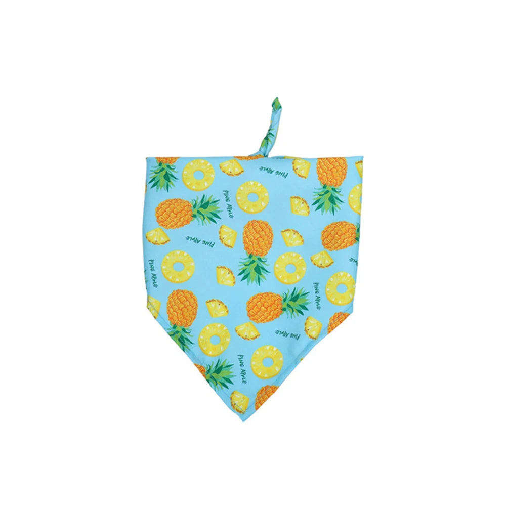 Summer Thin Big Dog Bandanas for Medium Large Dogs Pets Stuff Golden Retriever Pitbull Bibs Scarf mascotas Gromming Accessories