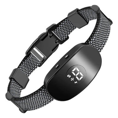 2025 New Anti Barking Collar Smart Dog Bark Collar Vibration Bark Stop Smart Training Collar Adjustable Sensitivity Rechargeable