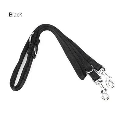 190cm WALK 2 Two DOGS Leash Double Twin Lead Walking Leash Two Pets Cats Dual Couple Dog Leashes Nylon V Shape Leash for dog cat