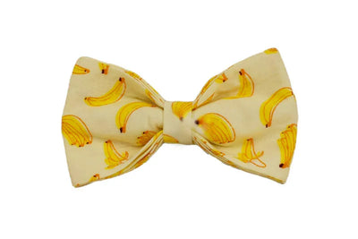 Hot Selling Custom Design Logo Sublimation Soft Cotton Banana Printing Pet Accessories Dog Collar Leashes Harness Bow Fruit 02