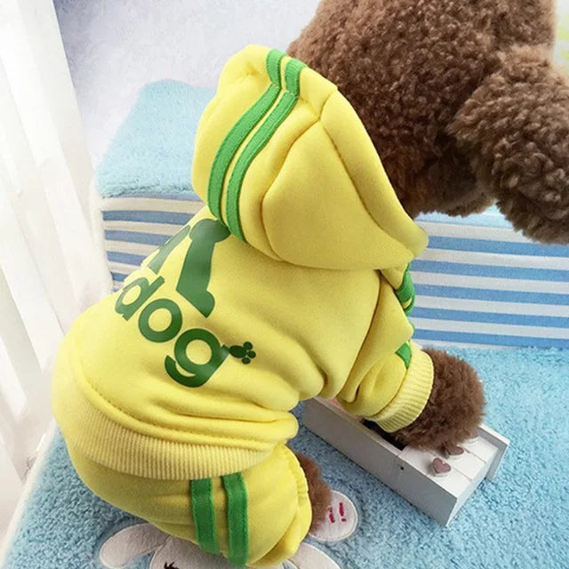 Pet Clothes French Bulldog Dog Costume Pet Jumpsuit Pug Pets Dogs Clothing for Small Medium Dogs Puppy Outfit Hooded sweatshirt PawPrint Treasures