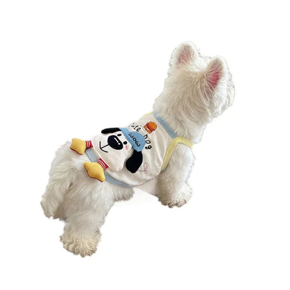 Pet Cute Ice Cream Vest Teddy Spring Clothing Small Dog Cat Pet Dress Couple Outfit Dog Clothes for Small Dogs Puppy Clothes PawPrint Treasures