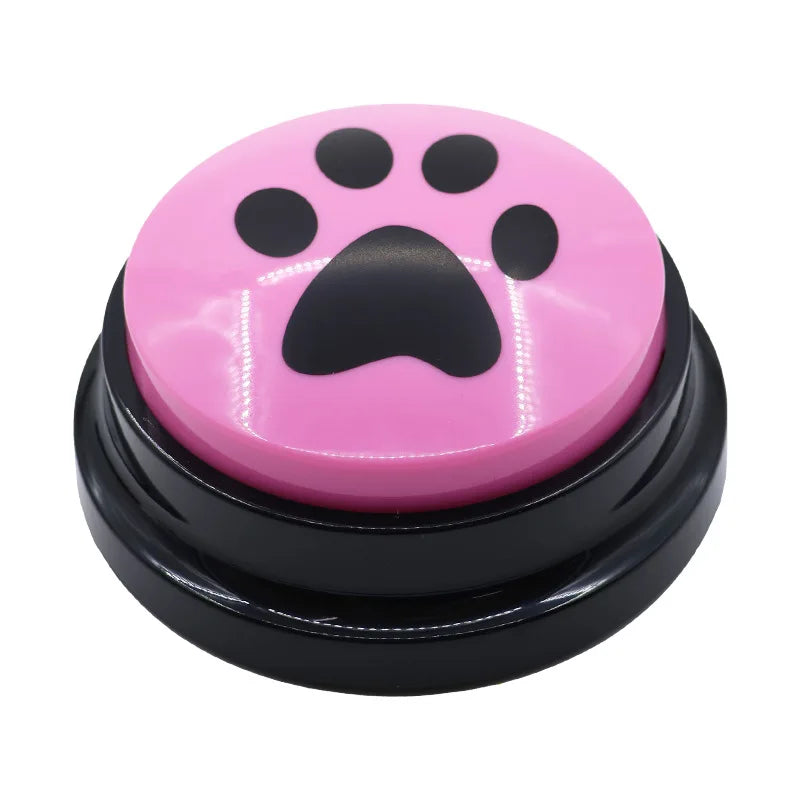 Recording Button, Pet Toy, Dog Communication Button, Pet Training Buzzer, Conversation Recording Button, Smart Toy