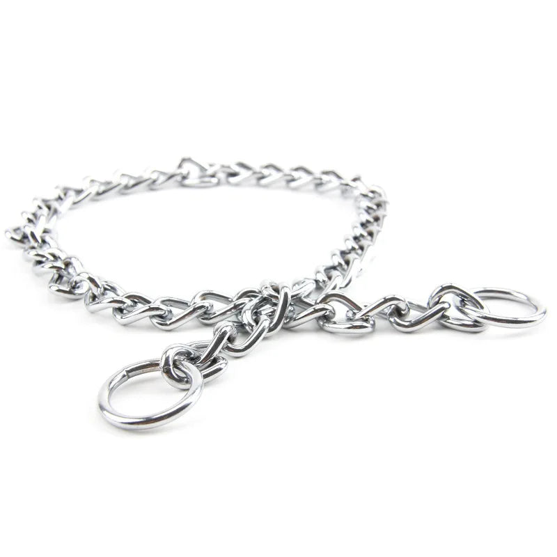 Pet Training Dog Choker Chain Collar All Sizes Guardian Gear Pet Accessories Choke Chain Collar Suitable Home Pet Supplies