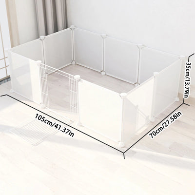 Multifunctional DIY Pet Fence Dog Fence Transparent Dog Fence Dog Cage Cat Fence Rabbit Isolation Fence