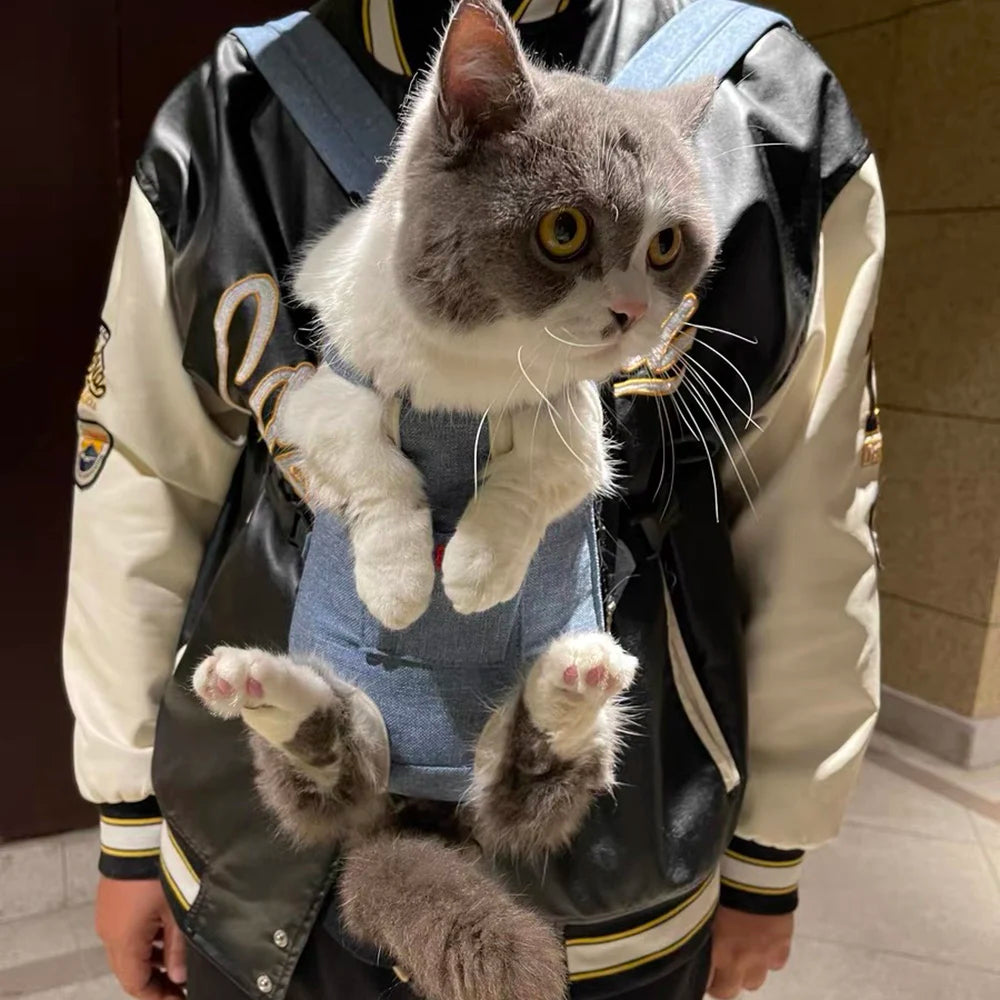 Cycling Walking Sphynx Cat Carrier for Cats Breathable Pet Backpacks Kitten Garfield Carrying Bags Mascotas Travel Accessories