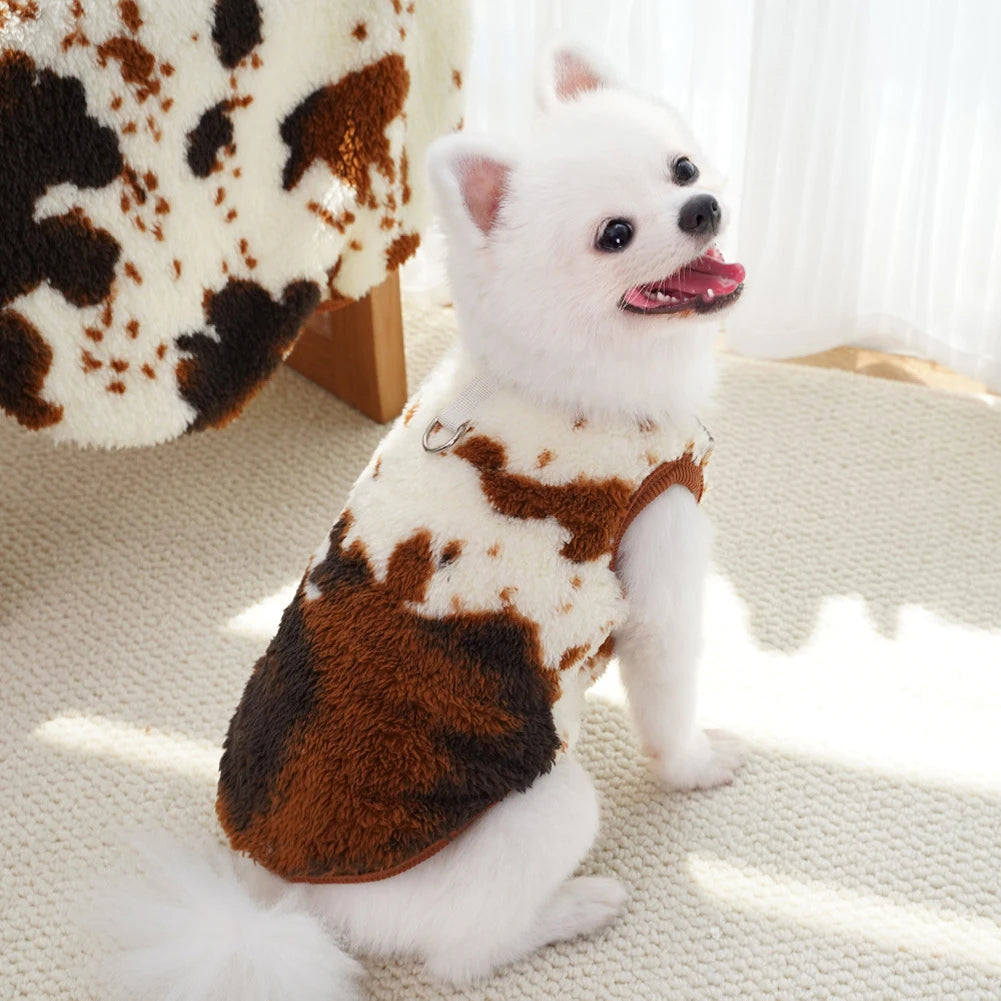 M-7XL Pet Warm Flannel Clothes Winter Dog Cat Coat Pet Clothes 5-35kg Bichon French Bulldog Clothes Pajamas PawPrint Treasures