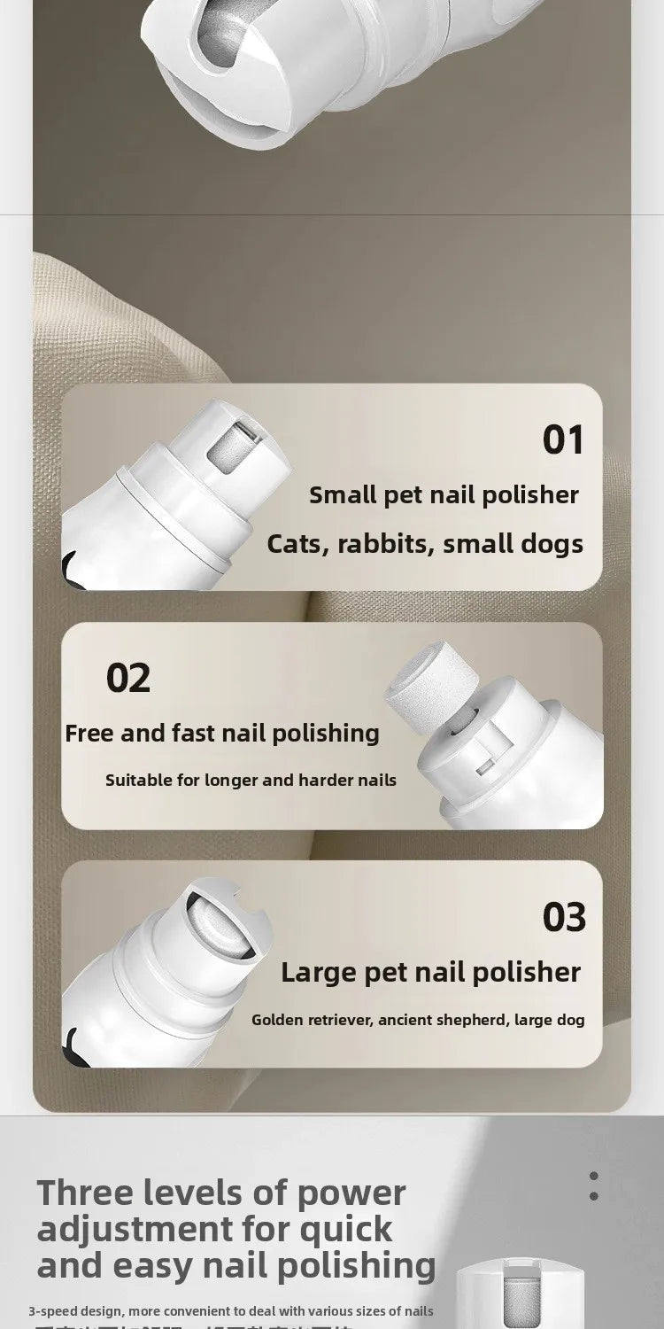 Big Guest Pet Nail Grinder Electric Manicure Clipper Nail Clipper Cat and Dog Grooming Cleaning Nail Clippers Pet Nail Clippers