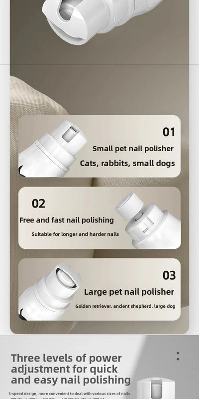 Big Guest Pet Nail Grinder Electric Manicure Clipper Nail Clipper Cat and Dog Grooming Cleaning Nail Clippers Pet Nail Clippers