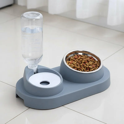 Pet Bowls Automatic Water Dispenser Feeder Cat Dog Food Water Bowl Non-Slip Pet Feeding Supplies