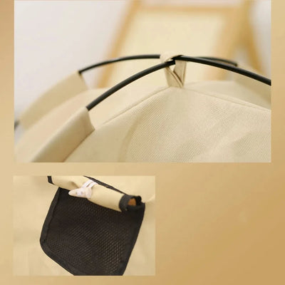 Portable Foldable Pet Cat Tent Closed Design Breathable Cat Sleep House Large Stable Pet Kennel Indoor Use