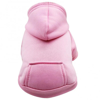 Puppy Hoodie Autumn Winter Pet Hooded Sweatshirt Two-legged Pocket Cat Dog Clothes