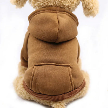 Pet Dog Clothes For Small Dogs Clothing Warm Clothing for Dogs Coat Puppy Outfit Pet Clothes for Large Dog Hoodies Chihuahua PawPrint Treasures