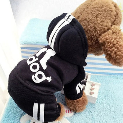 Pet Clothes French Bulldog Dog Costume Pet Jumpsuit Pug Pets Dogs Clothing for Small Medium Dogs Puppy Outfit Hooded sweatshirt PawPrint Treasures