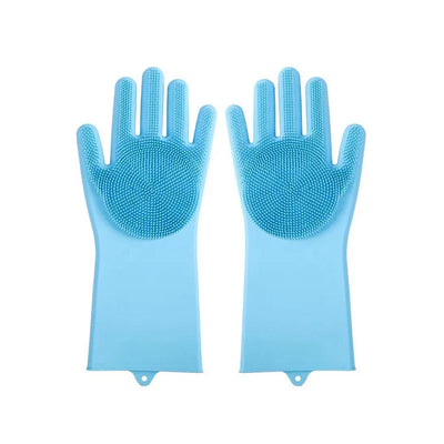 Pet Bathing Gloves for Dogs And Cats Thickened Anti-Scratch Bite Proof Shampooing Tool for Teddy Golden Retriever Bathing Gloves