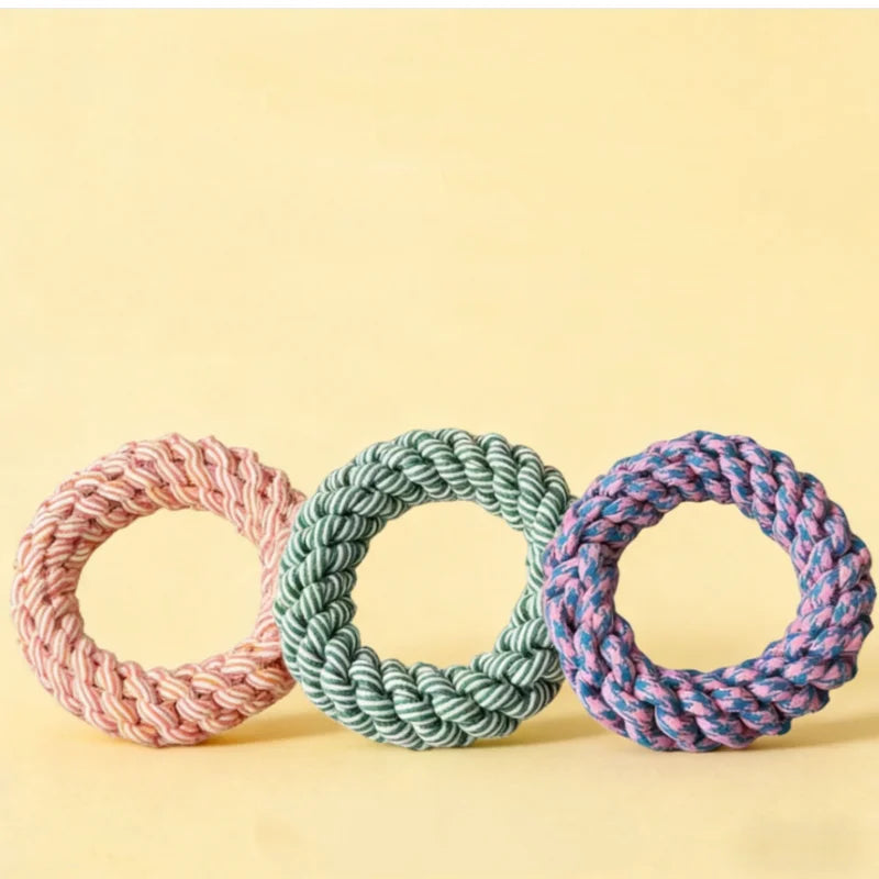 Pet Dog Rope Toy Durable Chew Bite Resistant Drag Pet toys for Medium Large Dogs Golden Retriever Pitbull Labrador Supplies PawPrint Treasures